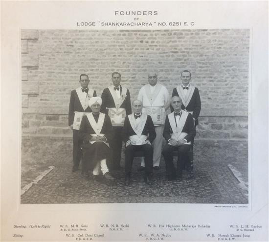 A near pair of Indian sword tulwars, late 19th century, L 81cm (blade)